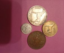 Rare 1928-1937 Irish Free State Coin Set.  First & Last Years. Iconic Animals