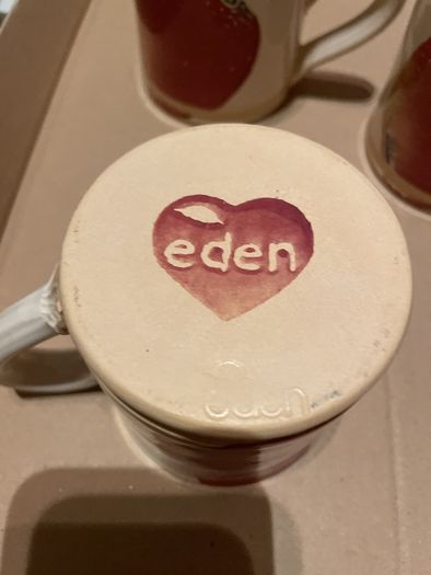 Eden Pottery mugs 4 available priced per mug