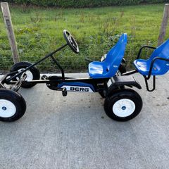 Berg XL BFR Go-kart with extra seat & trailer