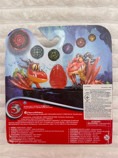How to Train Your Dragon Legends Evolved Evolution Mini Hookfang Damaged Box Please see photos