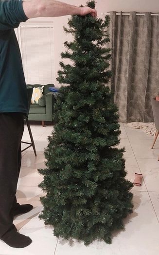 Christmas easy up christmas tree