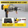 2180W Handheld Diamond Core Drill Rig Concrete130mm Wet/Dry Electric Stepless Speed Drilling Tool Image 7