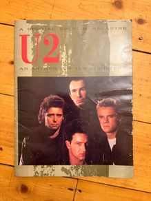 Vintage U2 magazine