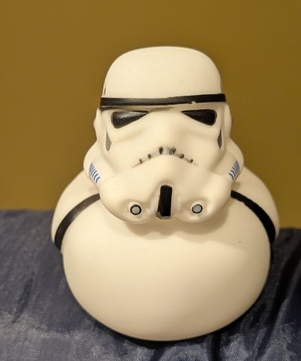 Mini Star Wars stormtrooper rubber duck