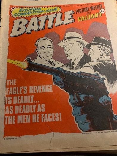 Battle & Valiant, Battle Picture Weekly Comics x 10 Including Issues 23rd-30th Apr 7th and 21st May thru 2nd July 1977- IPC Comics -Vintage UK Comics