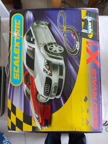 Scalextric Road Rivals X1, Porsch & Audi Cars and Track in as new condition, see pictures