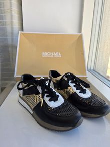 Michael Kors Leather Allie Trainers