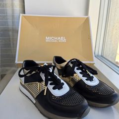 Michael Kors Leather Allie Trainers