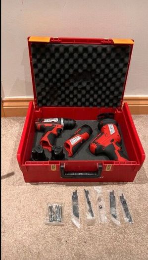Workzone Titanium 3-Piece Cordless Tool Kit (10.8V)