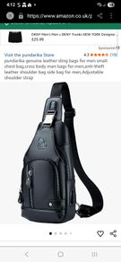 NEW Genuine Leather shoulder bag