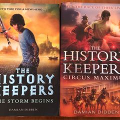 The History Keepers Books 1&2 by Damien Dibben