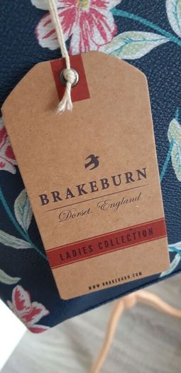 Brakeburn New Navy Summer Bloom Tote Bag