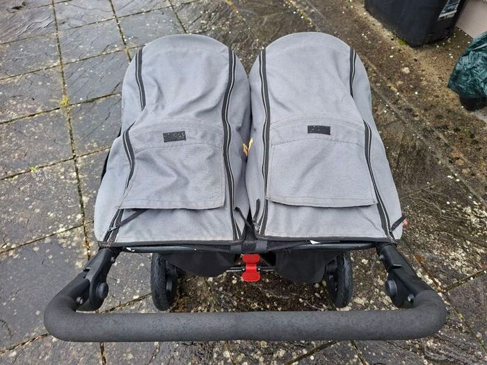 Out n About Double Buggy(with footmuffs)