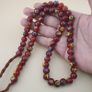 Vintage African Style Beautiful Eyes Glass Beads Strand 22 inches Image 10