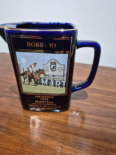 Limited Edition Martell Cognac Grand National 1999 Water Jug  No 1077 Bobbyjo Manifesto
