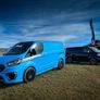 18 20" Motion R VS1 wheels Ford Transit Custom Van centre bore 65.1 5x160 Satin Black Image 8