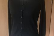 M Collection ladies black sparkle cardigan size 8