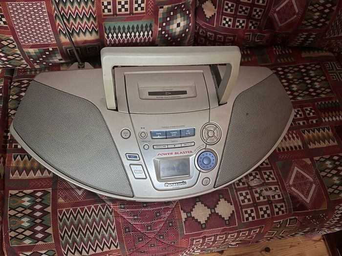 Panasonic Portable Radio with CD/Cassette Player