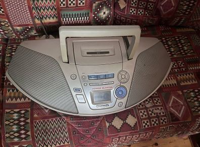 Panasonic Portable Radio with CD/Cassette Player