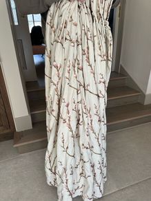 Beautiful floral curtains
