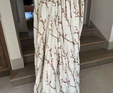 Beautiful floral curtains