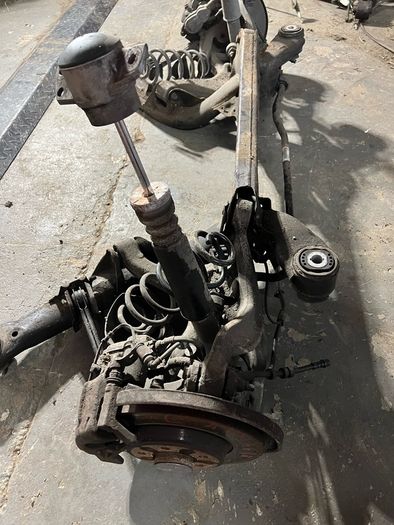 Audi A6 C7 2.0tdi 2015 Diesel Rear Axle Subframe Assembly  complete