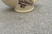 Vintage Wade England Ceramic Shaving Scuttle Mug Retro Biplane SE5A Design