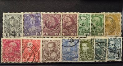 Imperial Austrian stamps
