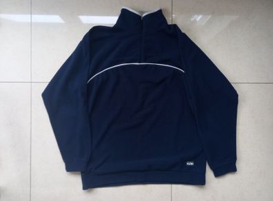 Men's Gill Quarter Zip Fleece Navy / Grey Sailing Cycling