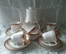 Royal Grafton China Teaset With Tea/Coffee Pot