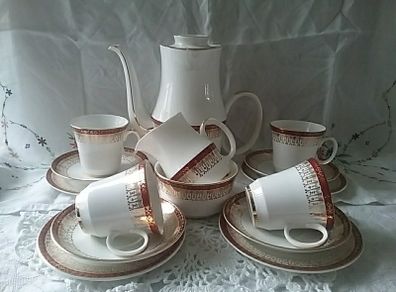 Royal Grafton China Teaset With Tea/Coffee Pot