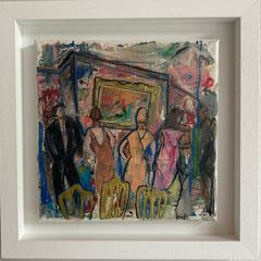 Framed Original Figurative Painting Contemporary Art Painting Irish Art Gift