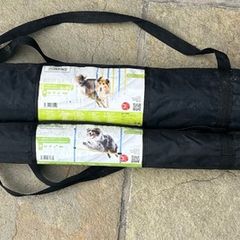 Zoofari Dog Agility Slalom Poles: 6 Pegs & Agility Hurdle- All New