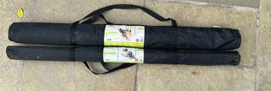 Zoofari Dog Agility Slalom Poles: 6 Pegs & Agility Hurdle- All New