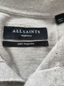 All Saints Mans Polo Shirt