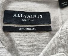 All Saints Mans Polo Shirt