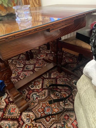 Dining room table and chairs