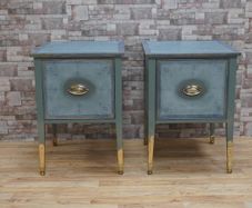 Vintage - Blue Mandala - Nightstands