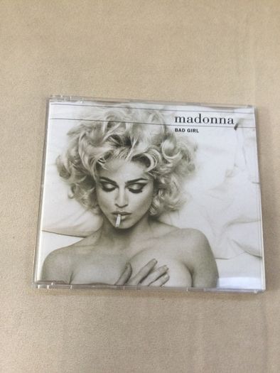 Madonna bad girl german cd single rare Kylie