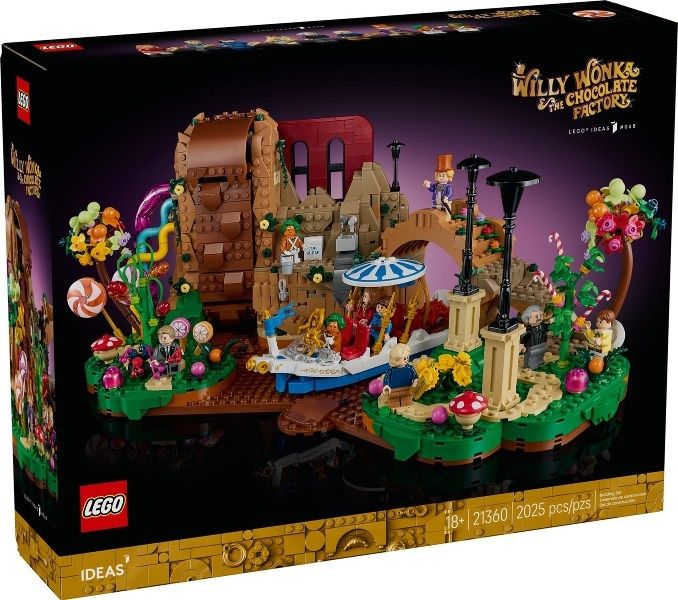 Lego Ideas Willy Wonka & The Chocolate Factory 21360