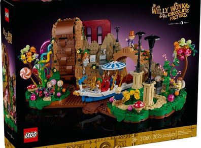 Lego Ideas Willy Wonka & The Chocolate Factory 21360