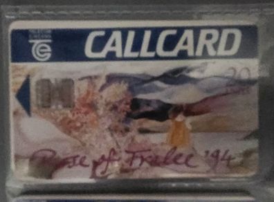 Rose of Tralee 94 callcard