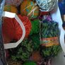 Knitting Yarn (reds, purples, pinks, greens) Image 5