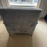 Armchair lovely grey velvet Image 3