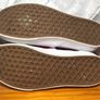 Vans Off The Wall Red Snakeskin Pattern Girls Unisex Laceless Slip On Trainers UK2.5 EUR34.5 Image 9