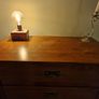 Large Solid Wooden 5-Drawer Chest of Drawers Image 2