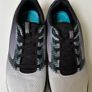 Skechers mens GO WALK Hahn sneakers trainers runners Size 43 UK9.5 BNWT grey black teal no-tie laces Image 4