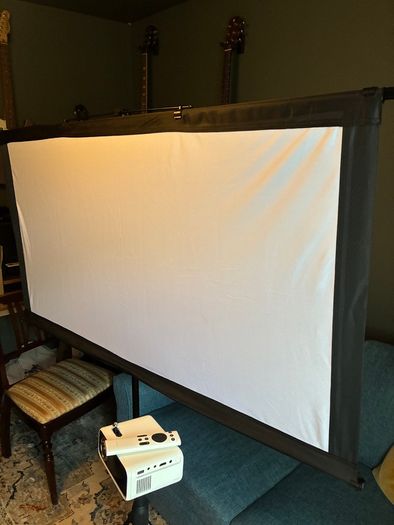 Projector, Screen and Stand