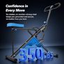 2 in 1 Squat Rowing Machine, Easy Setup and Foldable Exercise Equipment, Glute Trainer, Glutes and Leg Home Workout Image 4