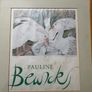 A framed and promotional poster for the solo exhibition of Pauline Bewick 1987 Image 5